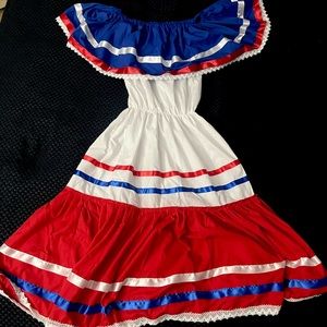 Dominican Republic, Chile, Panama, Puerto Rico, Costa Rica Traditional Dress